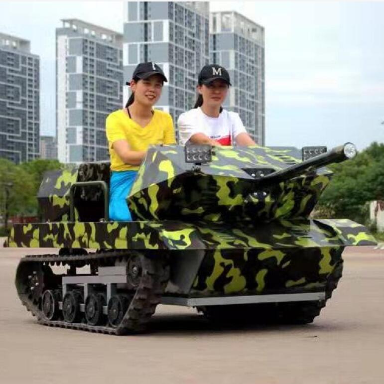 Upgraded version of large 200cc snow tank beach car adult two…