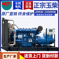 広西玉柴300kwディーゼル発電機ユニット工業電源玉柴エンジン静音型ブラシレス発電機