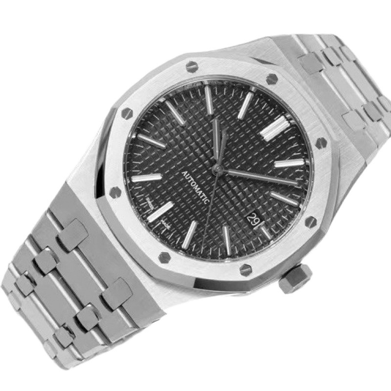 ZF Factory AP Royal Oak 15500 reloj mecánico automático impermeable luminoso cinturón de acero reloj para hombre se puede enviar