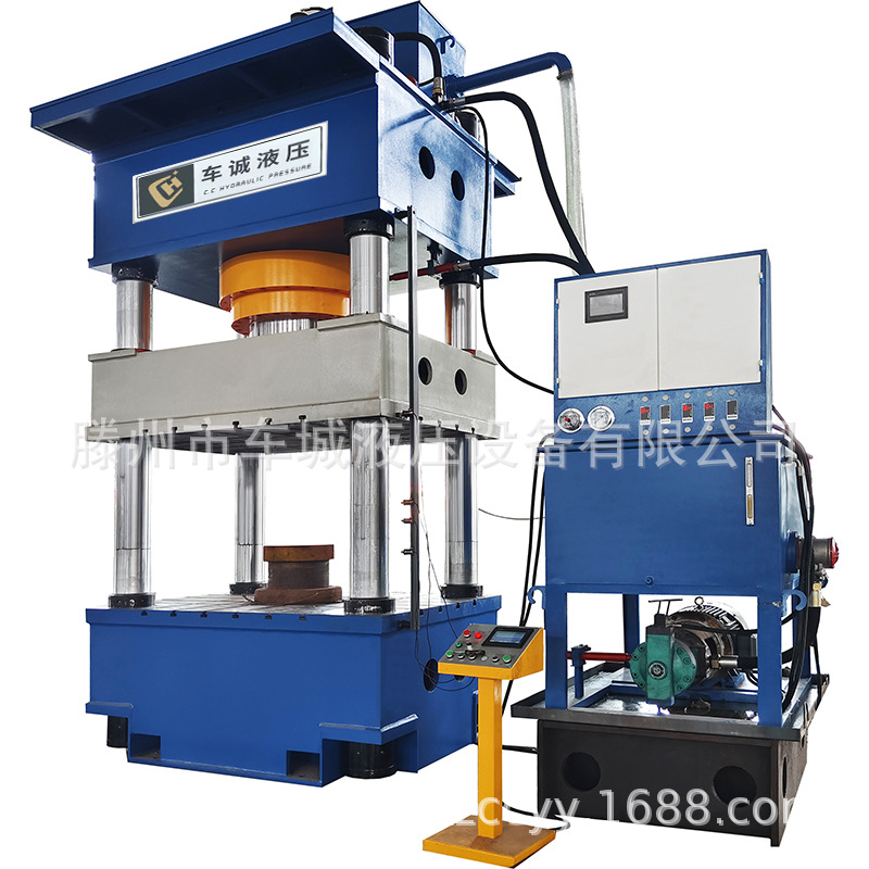 性价比高60吨双缸四柱液压机 板材用油压机 80吨快速三梁压力机