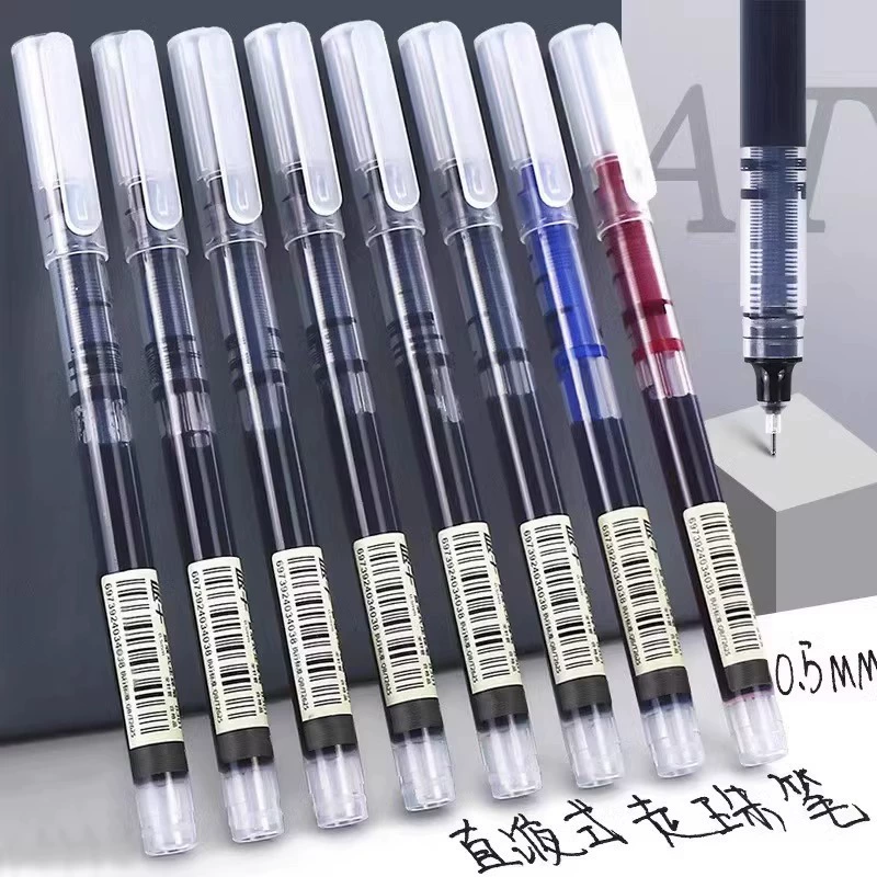 Rollerball pen for students, black ballpoint pen