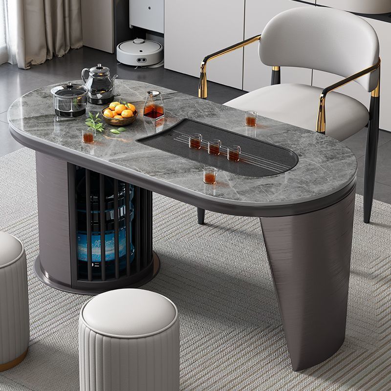 轻奢茶桌家用阳台小茶台岩板喝茶桌椅组合小型茶几现代简约泡茶桌