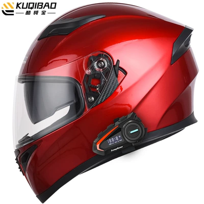 Safety Gray 3C Certification, Motosiklet kaskı (dəbilqə) - zaohong-with-k20-bluetooth-m