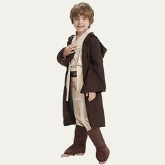 Jedi Knight Star Wars Anakin Cloak Party Performance Children's Costumes Cosplay Animation Costumes