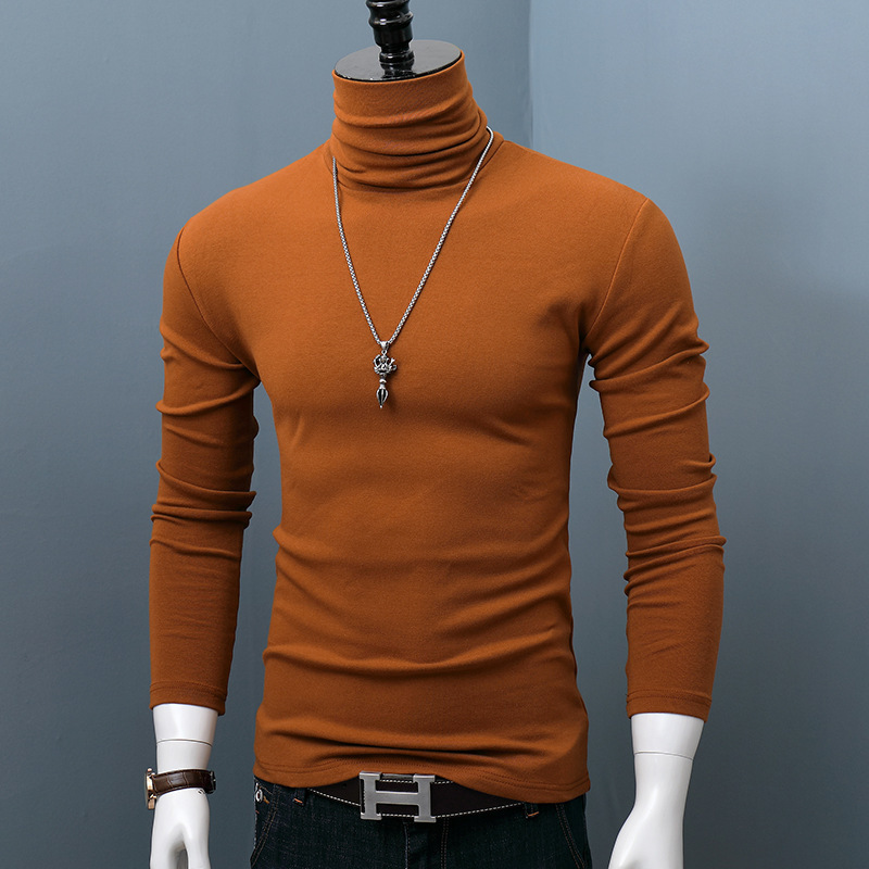 카멜 풀 터틀넥