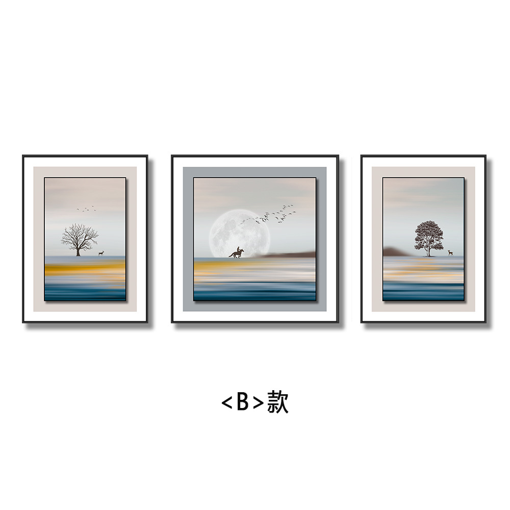 Sofá pared de fondo pintura triple bronceado textura de cuero bronceado pintura decorativa moderna pintura decoración de entrada decoración de sala de estar