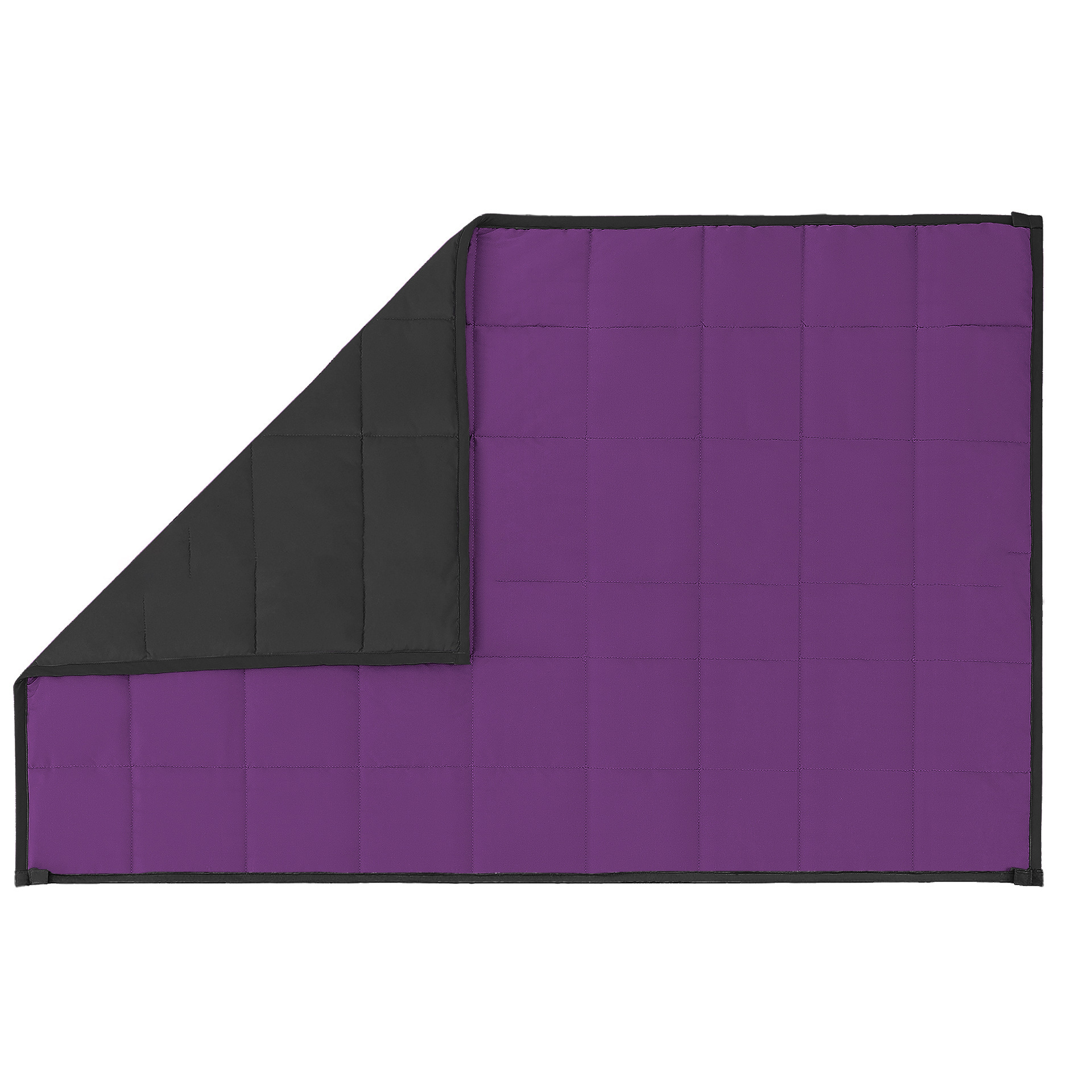 Fabricante suministro directo de manta de gravedad color contraste tela de lana abrasiva cuentas de vidrio lleno de gravedad transfronteriza manta ponderada