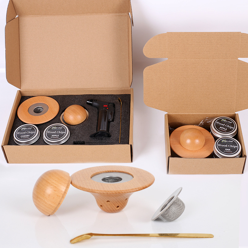 Comercio exterior Amazon Smoke Cocktail Smoke Smoke Cubierta de madera Smoke Smoke de varios sabores Smoke Smoke