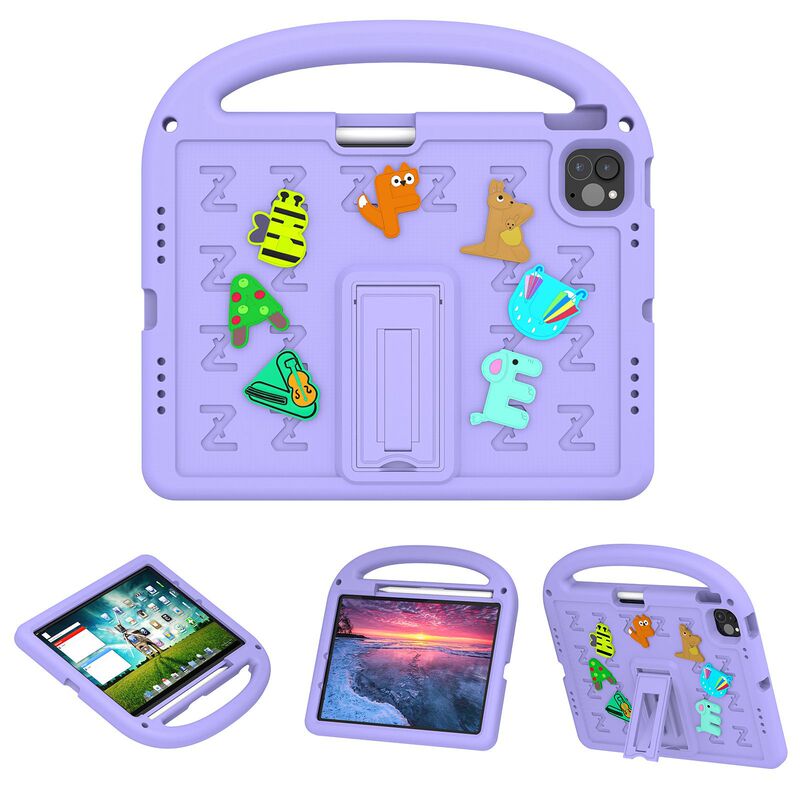iPad Air11/pro11(2024) Cartoon Letter EVA Tablet PC Protective Cover Anti-fall in stock