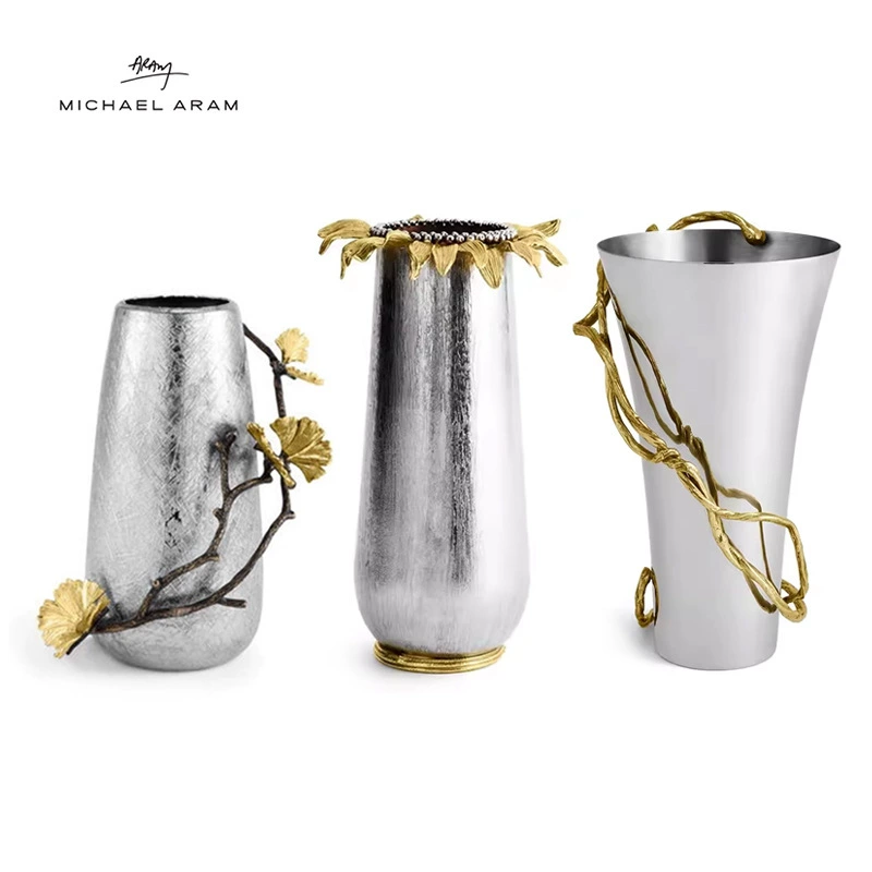 Импортированный из США Майкл Арам Бабочка Гинкго Ваза ручной работы