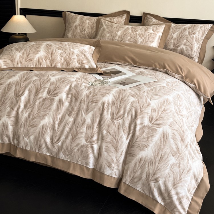 100% algodón molido, sábanas de cama de algodón