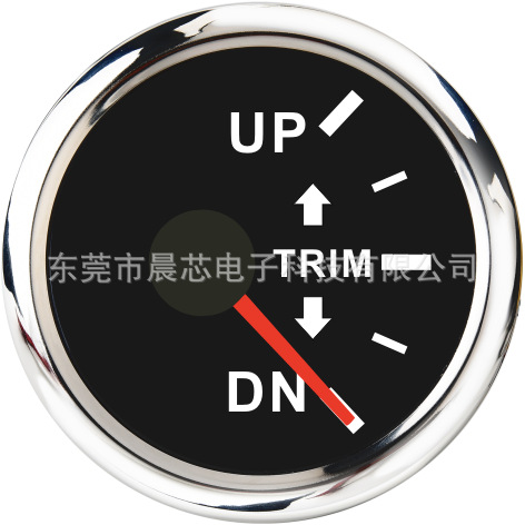 12V/24V Universal Manufacturer Direct Supply 52mm Multi-Color Pointer Balance Gauge Suitable for Ships, Yachts, and Fishing Boats
