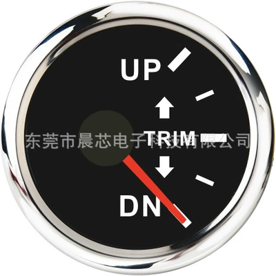Balance Gauge Suitable for Ships, Other vehicle instruments - cx6029-black-plate-silver-cover-right-red-light
