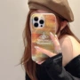 苹果立体渐变maxins手机壳