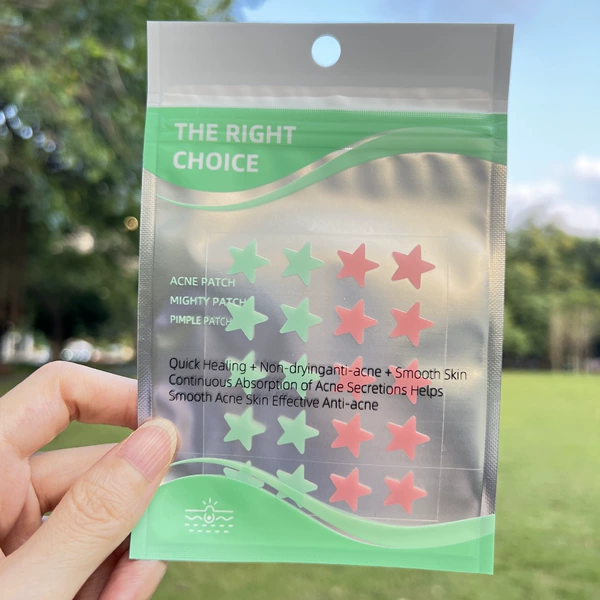 Pink + Green Star 20 Pieces (Green Fine Bag)