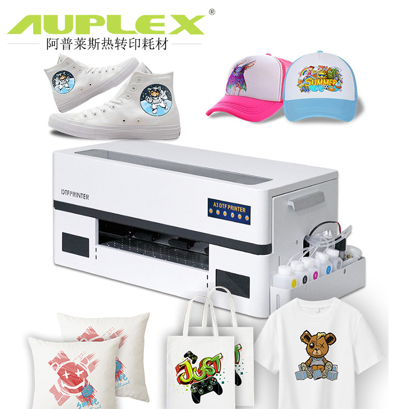 A3服装T恤数码印花白墨打印机dtf x600 printer t-shirt printing