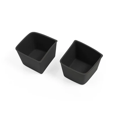 Suitable for 24 Honda Freed Central Control Instrument Panel Water Cup Cover Storage Box Anti-Slip Mat Car Special Product Modification (Anti-slip mat) - 24-models-of-freed-instrument-panel-cup-cover-black