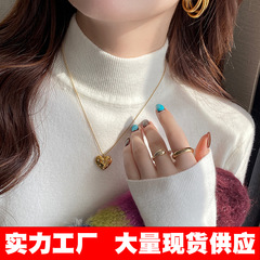 芯糸生地のハーフタートルネックセーター、女性用冬用インナーウェア、2025年新作、中衿の暖かいトップス