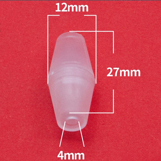 Fábrica directa de botón de seguridad de plástico botón de cuerda de fijación de color botón de conexión cápsula agujero único botón
