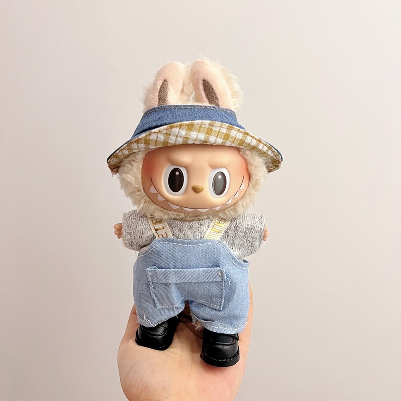 ラブブー ラブブー ベビー服 1代目、2代目、3代目 17cm ペンダント ぬいぐるみ 服セットのみに適しています。|undefined