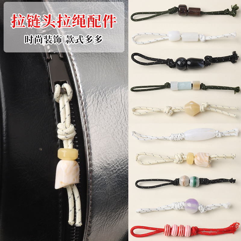 Accessories with zipper