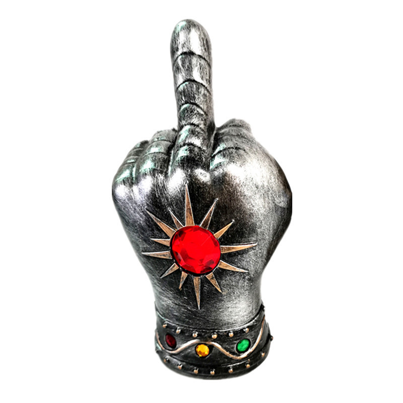 Creativo dedo medio otro abrebotellas asesino puño personalidad guantes botella de plástico abridor de botellas de ladrillo abridor