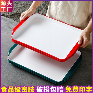 A5 melamine tableware tray rectangular commercial restaurant hotel serving dish bread tray display tray
