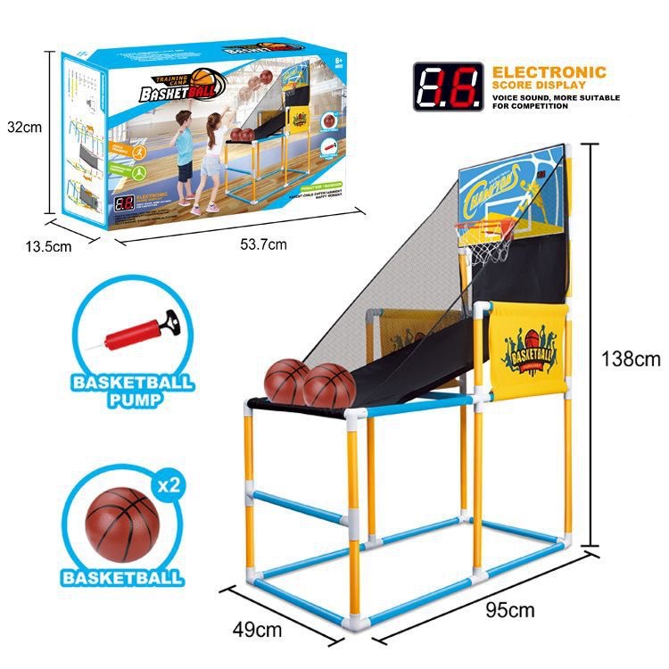 Soporte de baloncesto para niños entrenamiento baloncesto interior móvil baloncesto marco deportivo Niño anotando juguete de la máquina de tiro