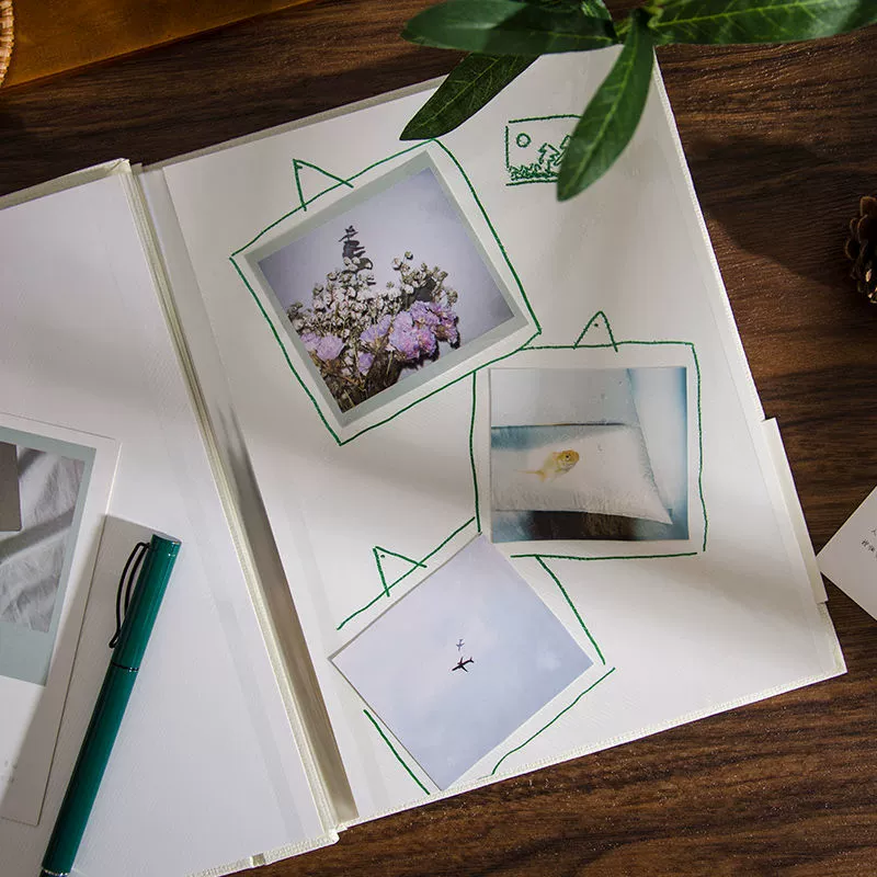 Фотоальбом DIY Scheduler, льняная обложка, различные размеры (M/L), разные цвета обложек