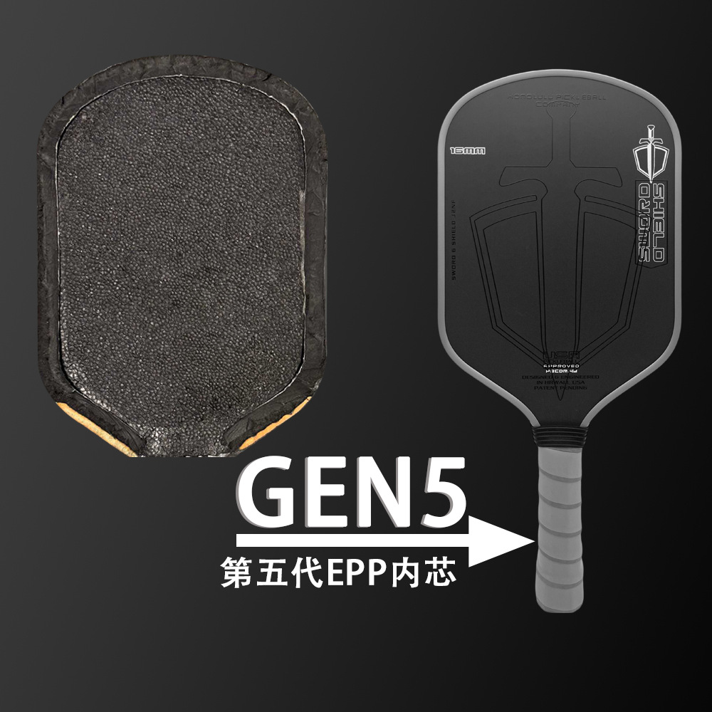 Honoluluj2Nf Foam Core T700 Heat-Pressed Carbon Fiber Pickleball Racket Pickleball