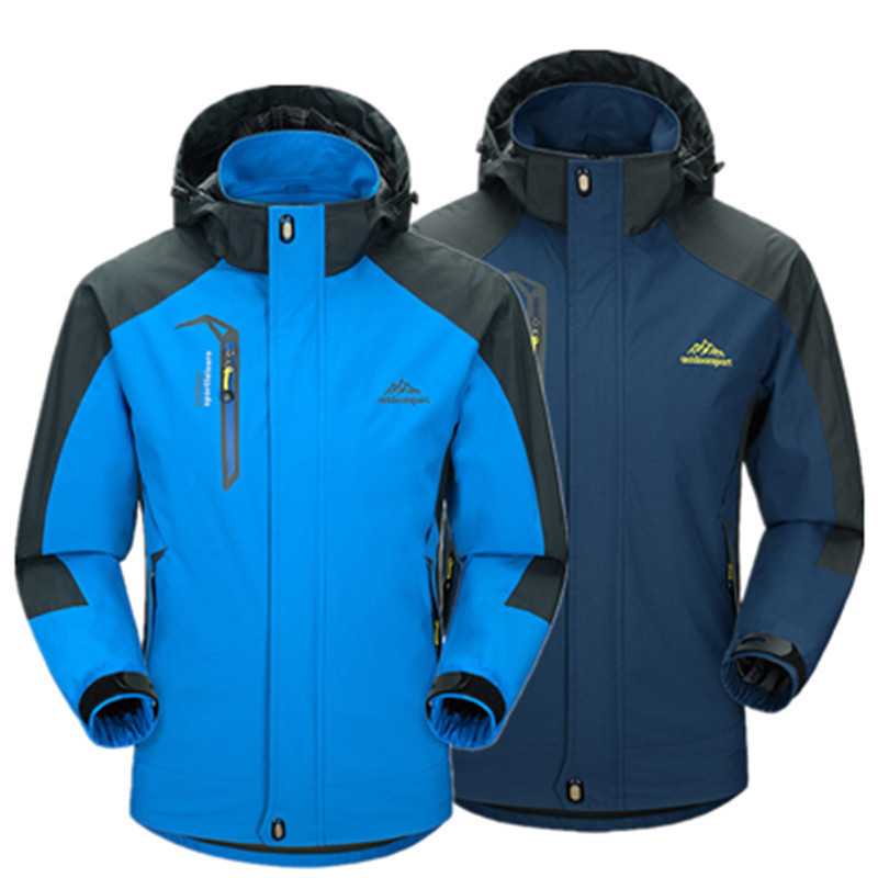 Spring and Autumn Thin Hooded Jacket Men's Outdoor Couple's Single-Layer Sports Mountaineering Suit Women's Windbreaker Jacket Y Printing ogo