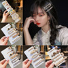 Hairgrip from pearl, hair accessory, cute hairpins, french style, Korean style, simple and elegant design, wholesale