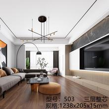 15mm家用灰色多层复合地板12mm耐磨环保地暖卧室三层实木地板批发