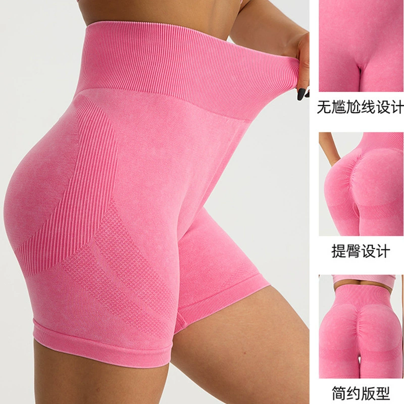 Европейские и американские трансграничные 2024 спортивные штаны с высокой талией и бедрами