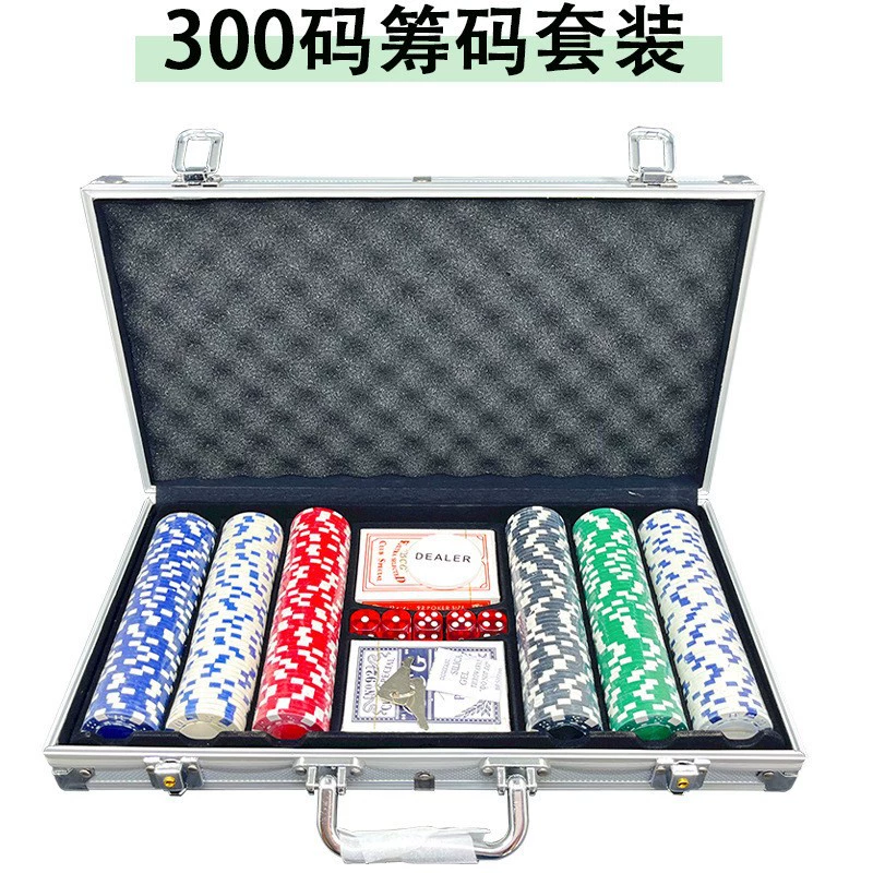 300 штук по 11,5 г поддерживают набор чипов, набор фишек для игры в Баккара Лаодин Покер