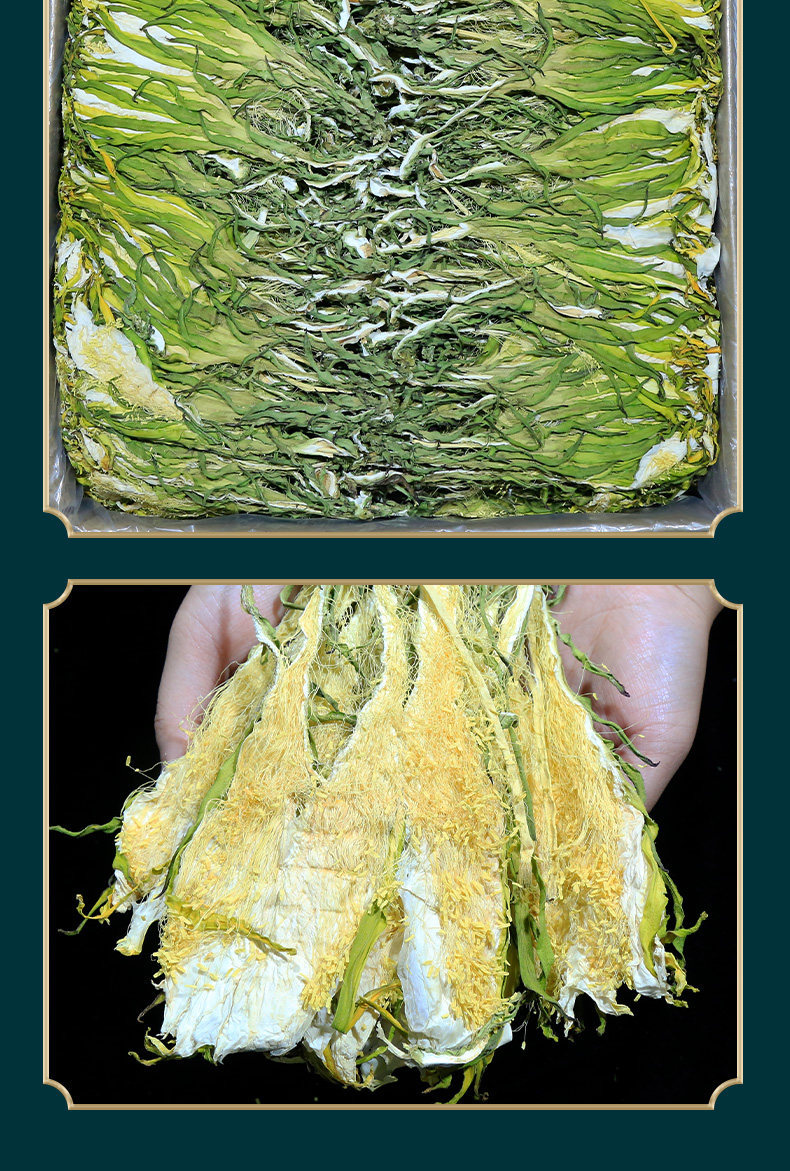 Dried Night Blooming Cereus Flowers Ba Wang Hua 500g Sun Dried Dragon Fruit Flower for Soup and Hot Pot preparation