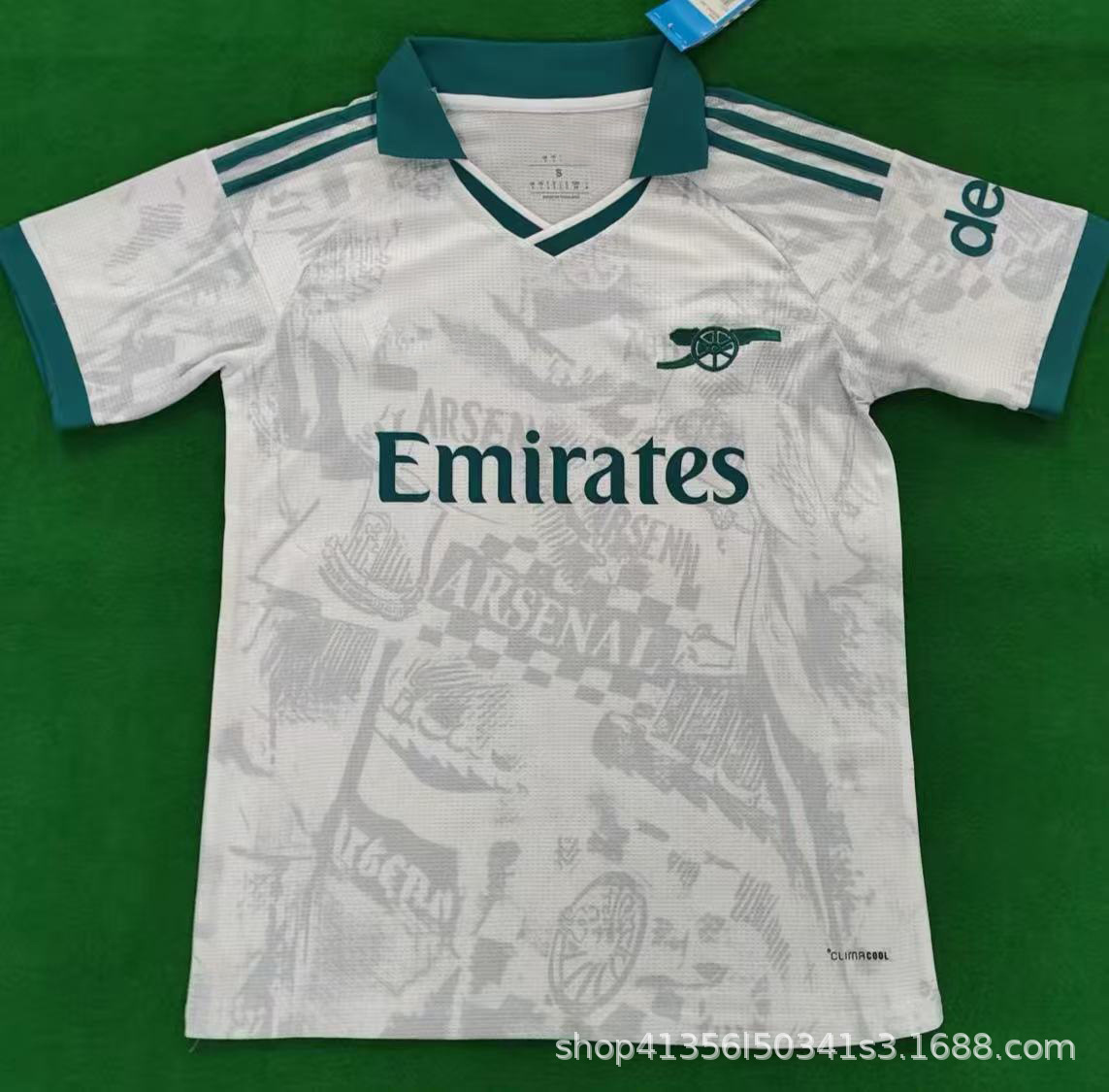 Camiseta de Fútbol Edición Aficionados de Poliéster Manga Corta para Deportes