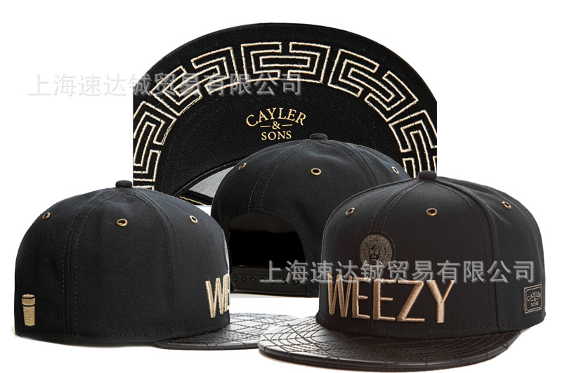 Mayorista comercio exterior sombrero plano sombrero ajuste sombrero sombrero de automóvil sombrero de moda americana sombrero de sol sombrero de sol