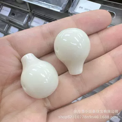 Ivory Fruit Integrated Three-Way Connector Accessories for Bracelets, Hand-Held Beads, Spacer Beads, Craft Accessories, Handmade Materials, Bracelets (Zərgərlik ara hissələri) - no-1-ivory-fruit-integrated-tee