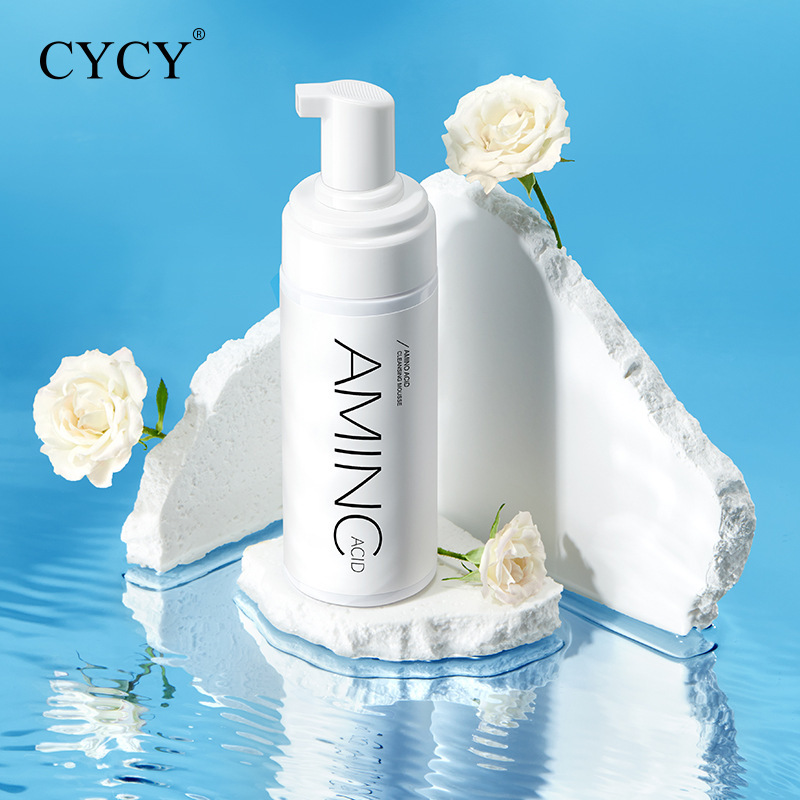 CYCY Amino Acid Cleansing Mousse Deep Cleansing Oil Control Cleansing Hydrating Amino Acid Girl Facial Cleanser