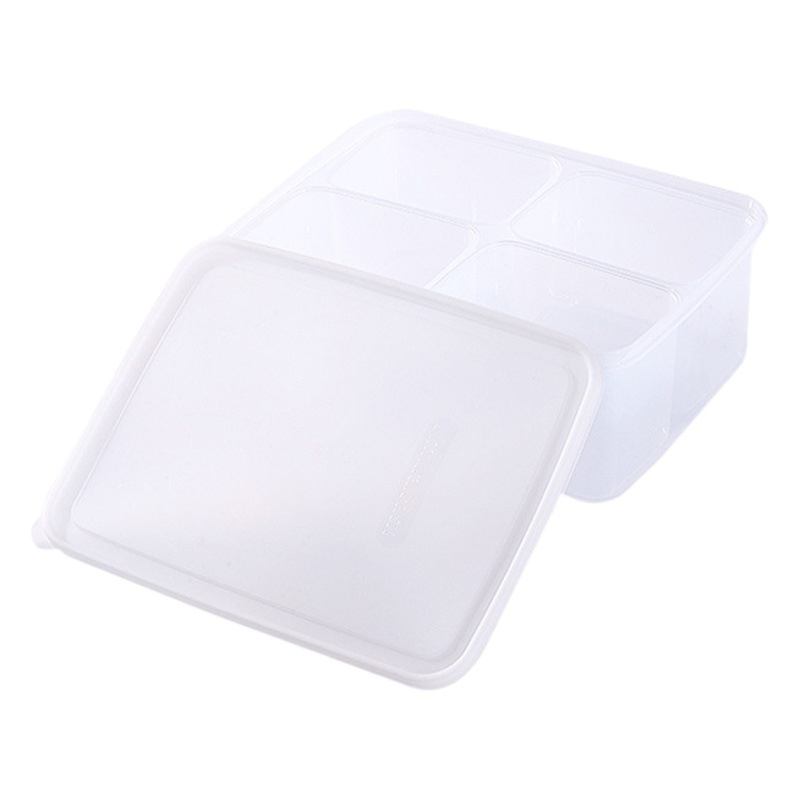 Refrigerador caja de almacenamiento de carne congelada crujiente compartimiento caja de embalaje de alimentos grado alimenticio carne congelador caja de organización