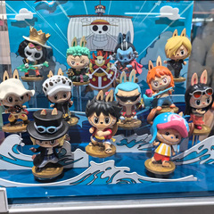 POPMART泡泡玛特THE MONSTERS×航海王系列手办盲盒LABUBU海贼王