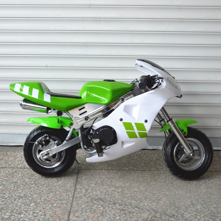 工厂49cc两冲程儿童小跑车电动迷你两轮摩托车广场玩具圣诞节礼物