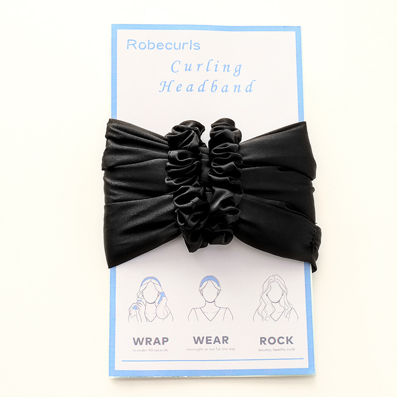 Venta al por mayor Amazon perezoso sueño esponja de espuma no caliente rizador de pelo banda de onda grande rizador de pelo femenino R272