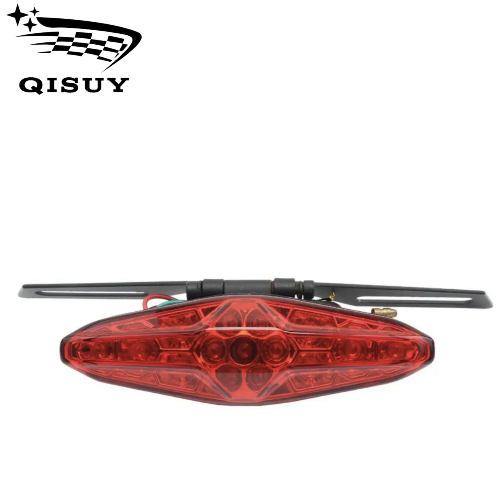 Мотоцикл Модификация аксессуары Светодиодные задние фонари ATV задние стоп-сигналы поворотов в сборке Harley задние фонари номерной прожектор