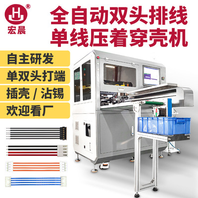 Wang Chen customized fully automatic Double head Plastic shell Perspective testing fully automatic Terminal machine
