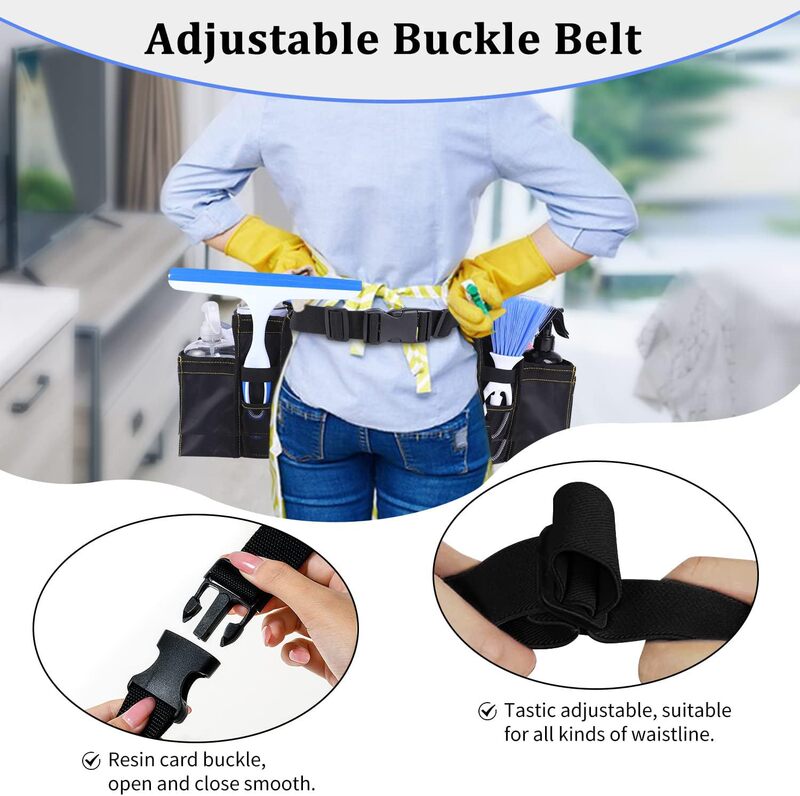Amazonクリーニングベルトツールバッグウエストエプロンポケット付きクリーニング用品Clean belt apron|undefined