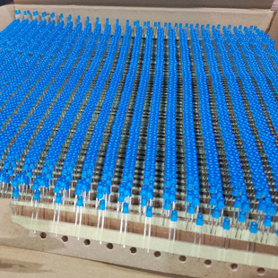 F3 blue hair blue 3mm braid blue AI plug-in blue blue blue light highlight led indicator in stock supply