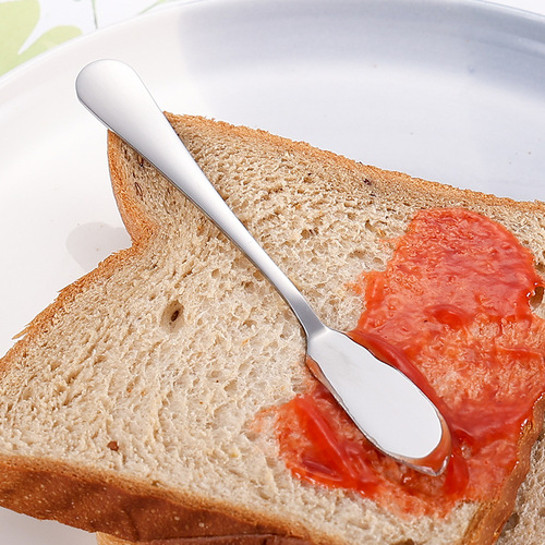 1010 stainless steel butter knife cross-border butter knife bread jam spreader knife household western food butter spatula wholesale