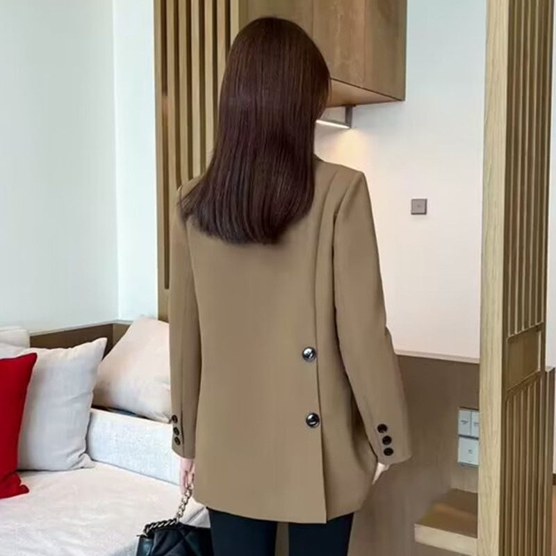 New Style Women's Blazer 2026 Spring and Autumn New Korean Version Slim Fit Petite Casual Elegant Small Suit Jacket for Women New Style Women's Blazer 2026 Spring and Autumn New Korean Version Slim Fit Petite Casual Elegant Small Suit Jacket for Women